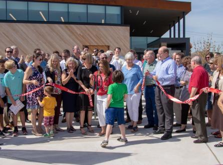 Norman Public Library East Ribbon Cutting
