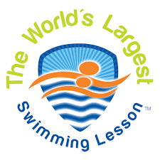 The Worlds Largest Swim Lesson Logo