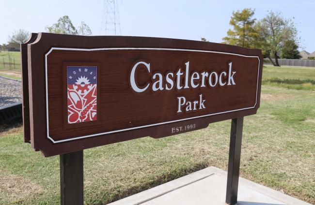 Castlerock Park Sign