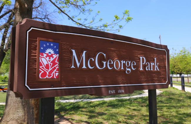 McGeorge Park Sign