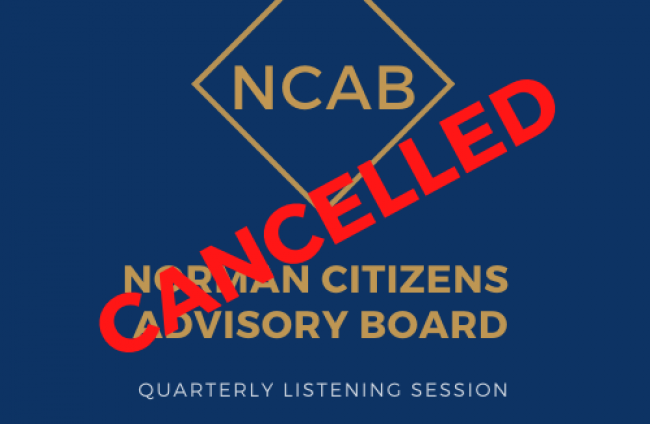 NCAB Listening Session - CANCELLED