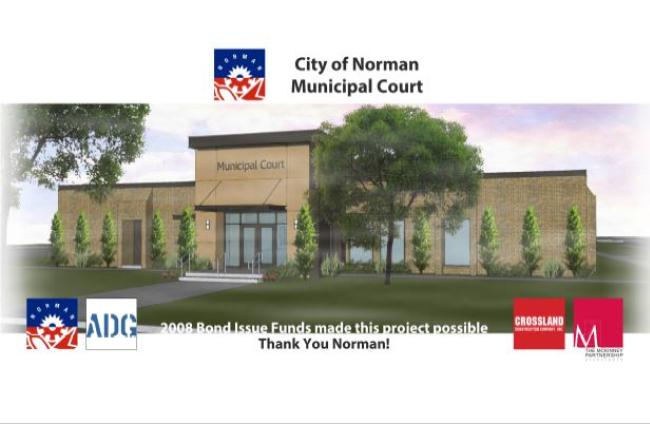 Image of the new Municipal Court, January 2024