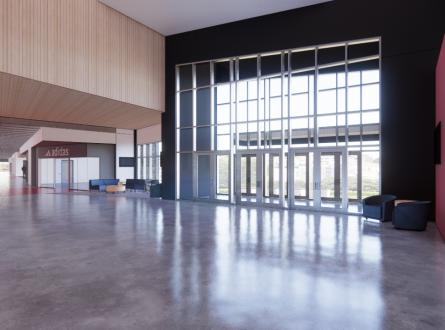 Young Family Athletic Center Interior Render 1