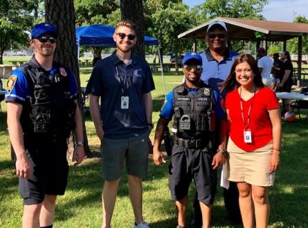 City Employees at Juneteenth 2021