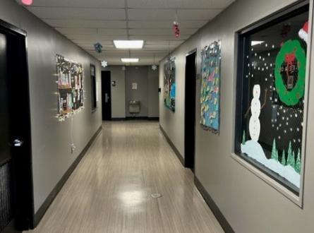 Rec Center Hallway