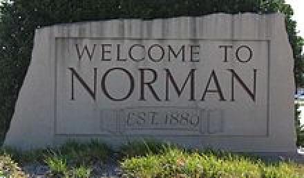 Welcome to Norman sign