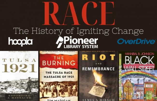 Book Recommendations about Race: Tulsa 1921, the burning, riot and remembrance, black wall street, death in a promised land, a few red drops, wes moore the firrery reckoning of an american city five days, riot