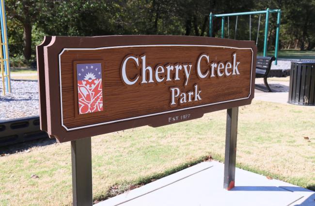 Cherry Creek Sign