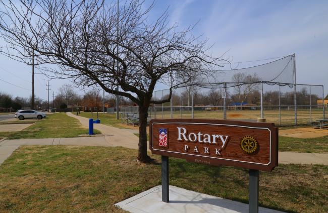 Rotary Park Sign