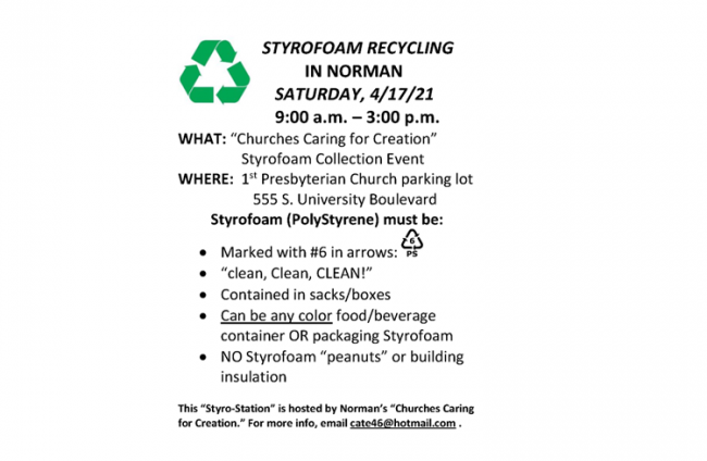 Styrofoam Event