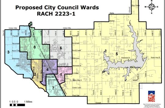 Click the above link to access a Map of Proposed City Council Wards, Summer 2022.